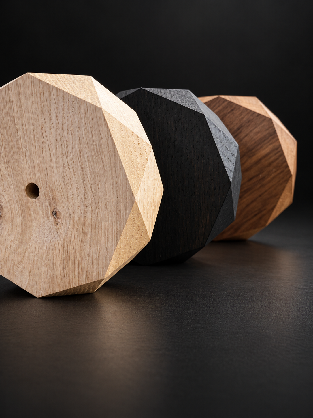 Stained or Lacquered Wood